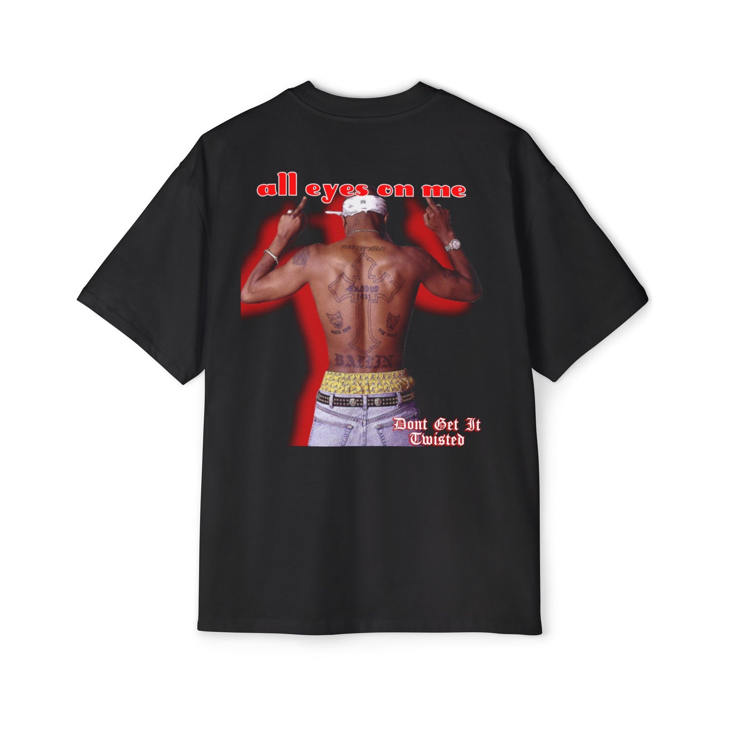 DCL Tupac All Eyez On Me Black Tee
