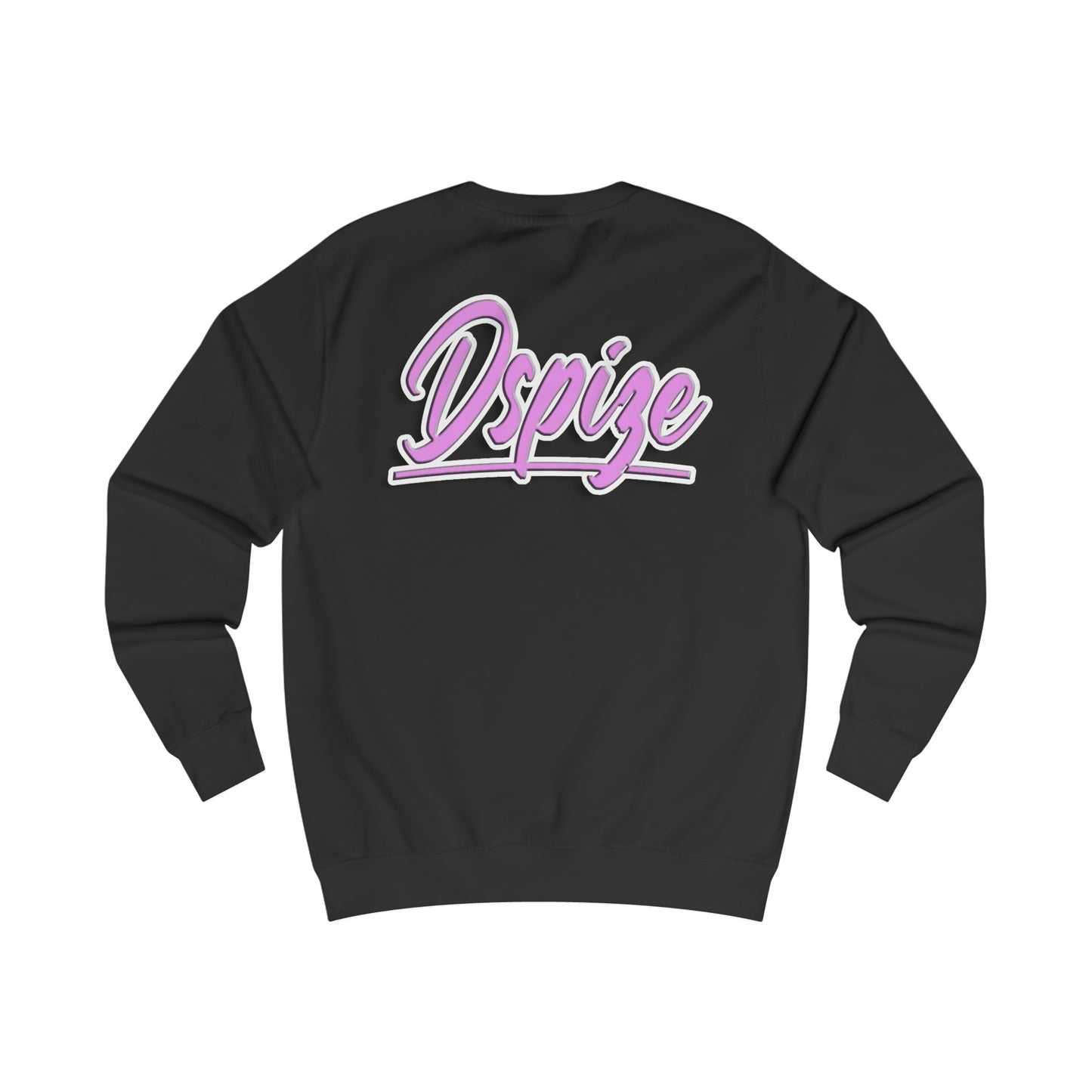 DCL Dspize  Black/Pink OS Script Crew Neck