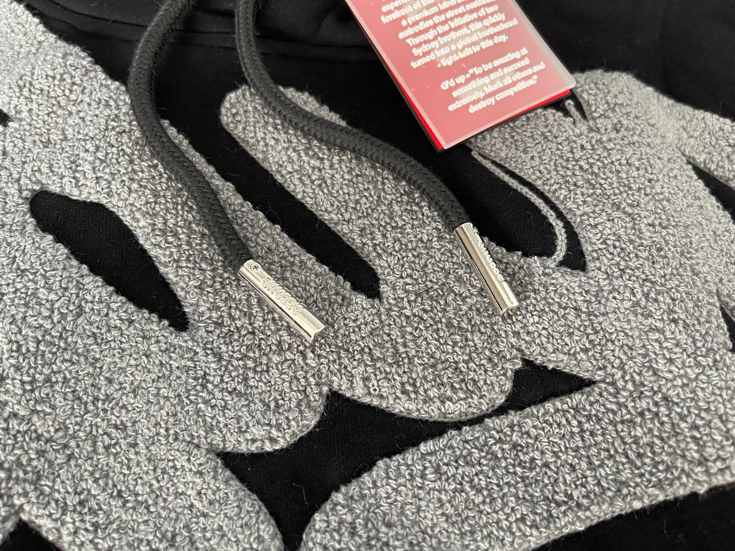 Geedup Handstyle Hoodie 'Black / Grey' (2024)