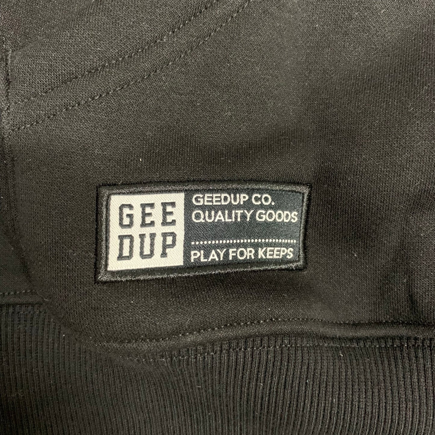 Geedup OS Handstyle Hoodie 'Black' (2025)