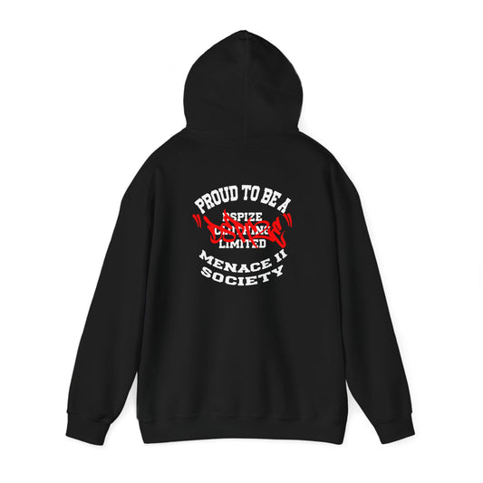 DCL Proud To Be A Menace II Society Black/Red Hoodie