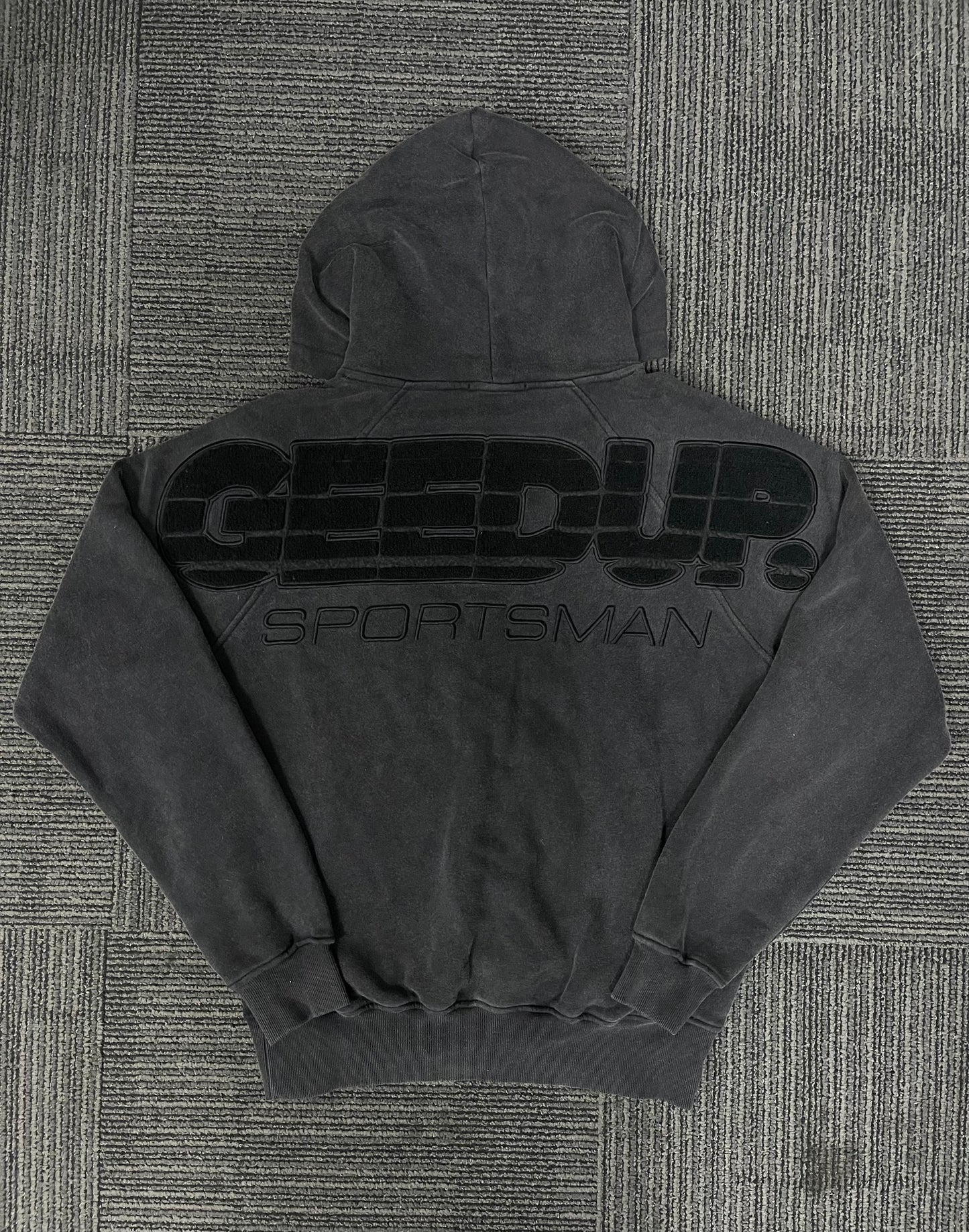 Geedup Sportsman Hoodie 'Vintage Washed Black'