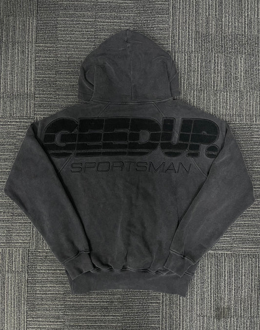 Geedup Sportsman Hoodie 'Vintage Washed Black'