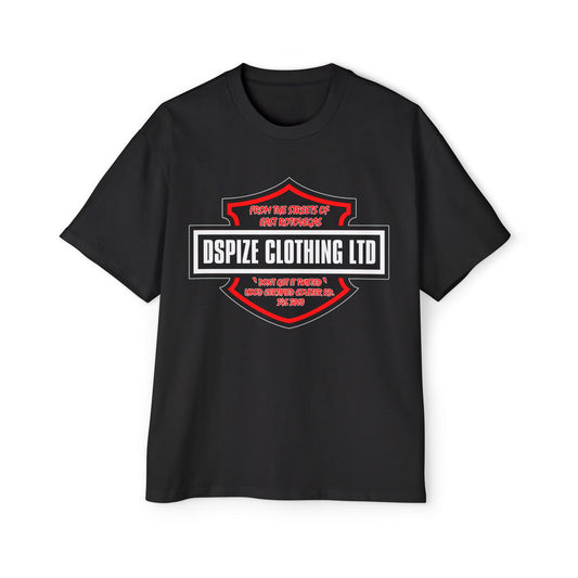 DCL Hood Biker Style Black Tee