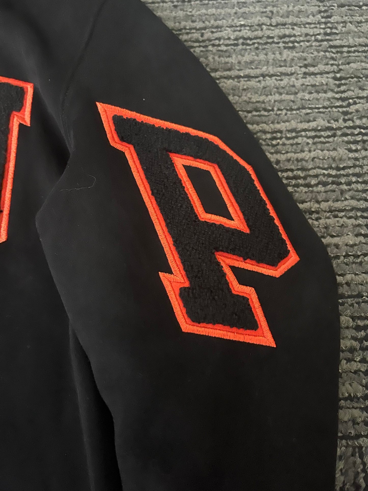 Geedup Team Logo Hoodie 'Black / Black Orange' (2025)