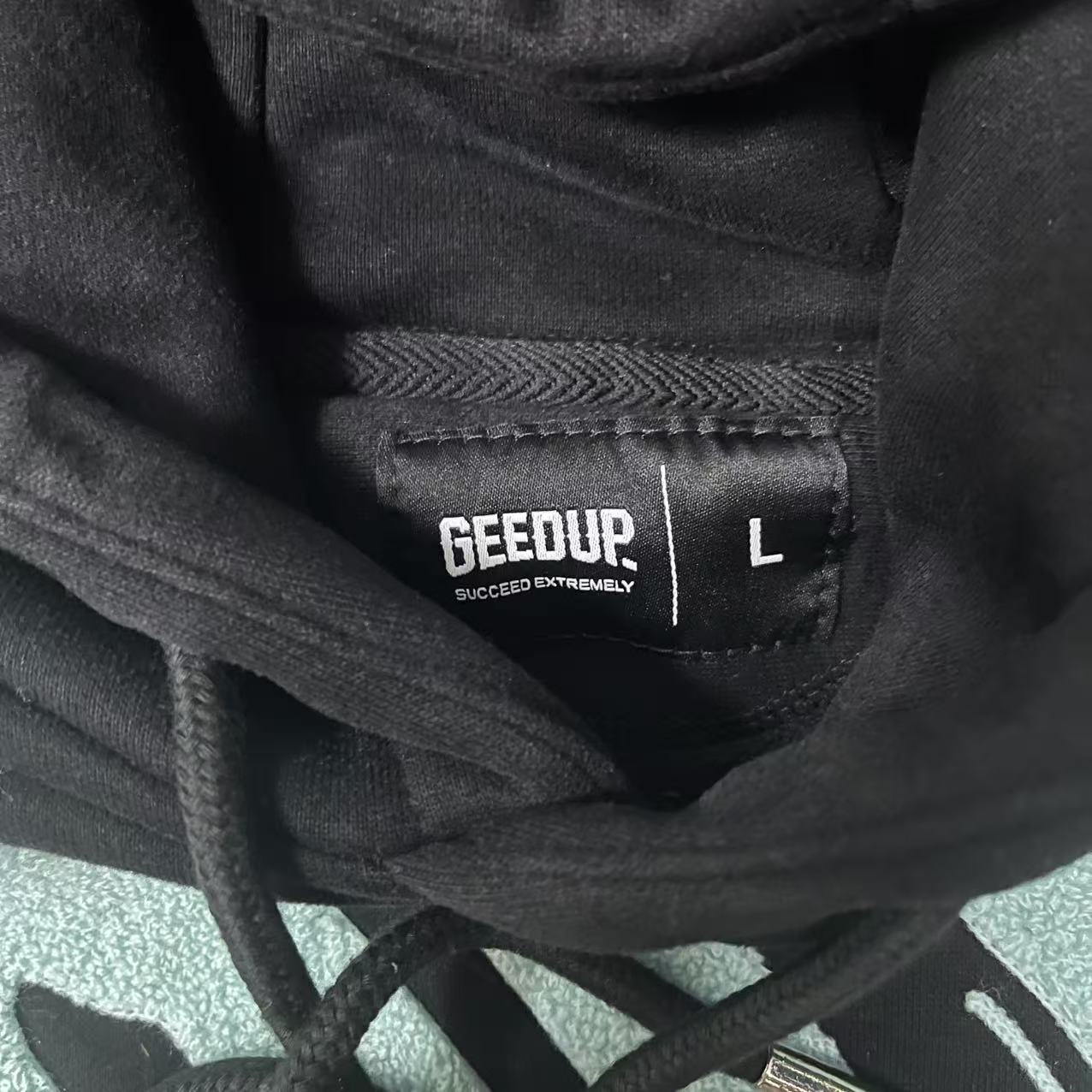 Geedup Arrdee Handstyle Hoodie 'Black / Multi' (2025)