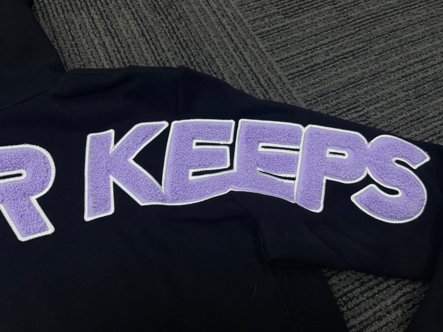Geedup Play For Keeps Hoodie 'Black / Lavender' (2024)