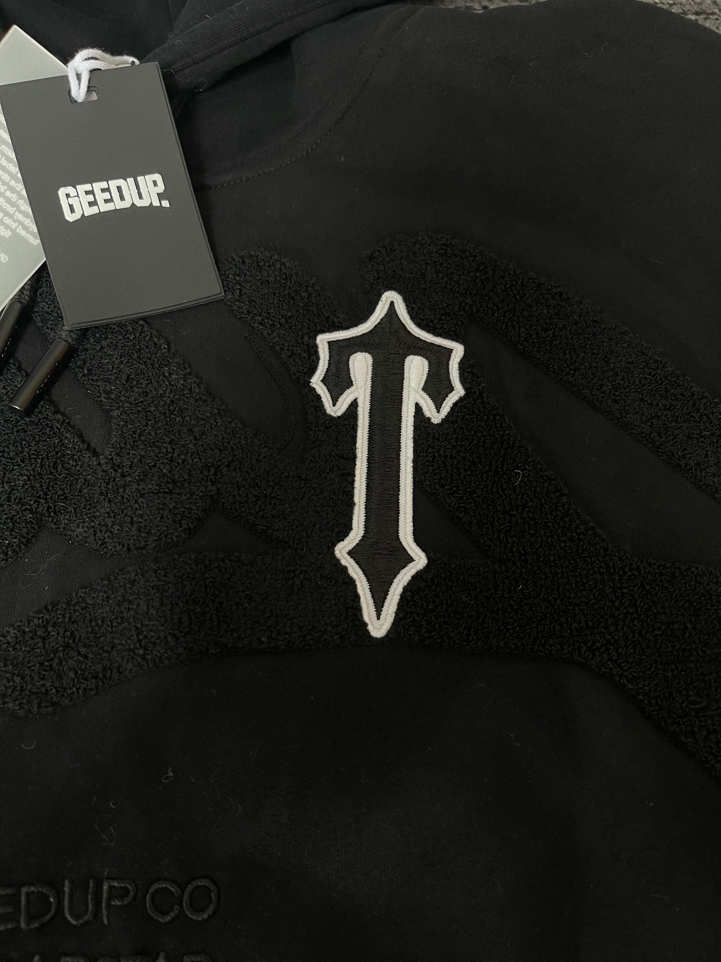 Geedup x Trapstar Handstyle x Irongate T Hoodie 'Black' (2025)