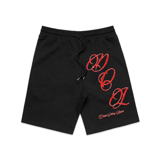 DCL Red Logo Stadium Shortz