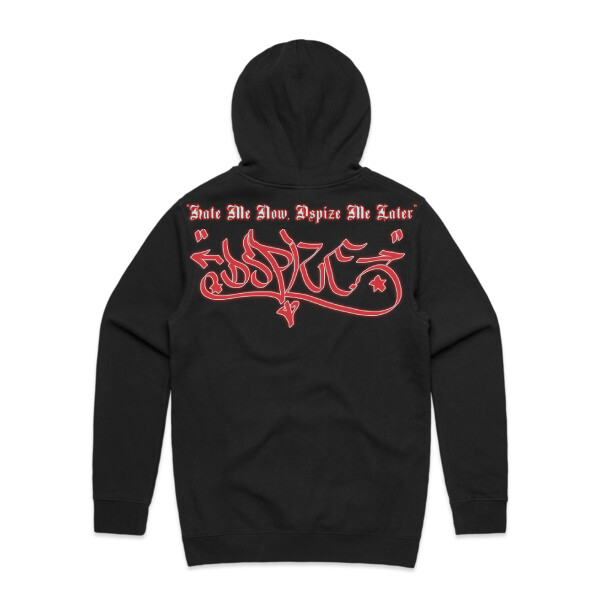 DCL Hate Me Now, Dspize Me Later Black Hood