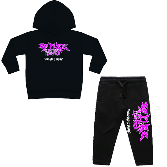 DCL DGIT Purple Piece Black Tracksuit (Kidz)