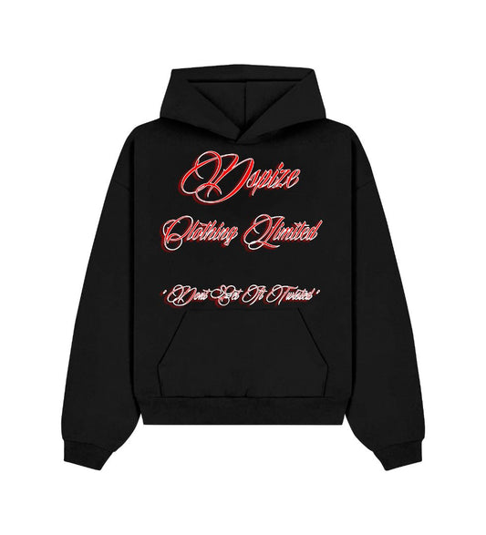 Dspize Clothing Limited DGIT Kidz Red Logo Black Hoodie