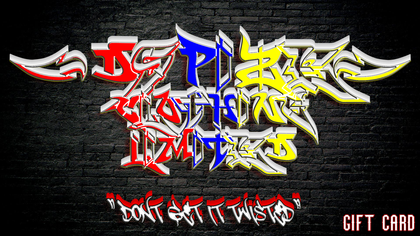 Dspize Clothing Limited ® Digital Gift Card