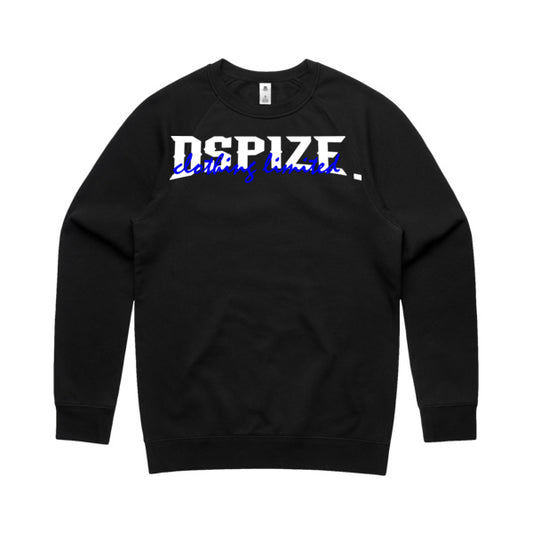 DCL Team Fury Mistral White/Blue/Black Crew Neck