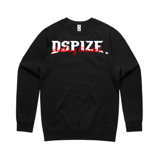DCL Team Fury Mistral White/Red/Black Crew Neck