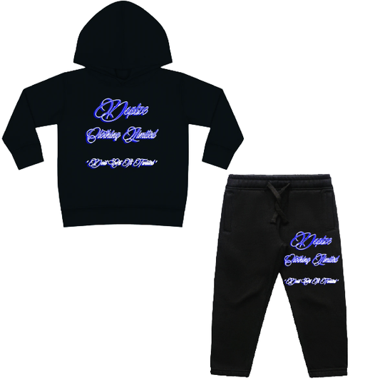 DCL DGIT Blue Script Black Tracksuit (Kidz)