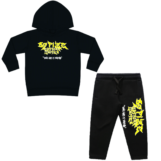 DCL DGIT Yellow Piece Black Tracksuit (Kidz)