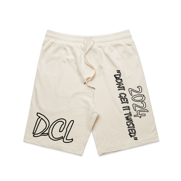 DCL DGIT White Tag 2024 Beige Stadium Shortz