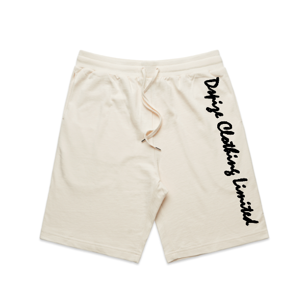 DCL Dspize Black Script Beige Stadium Shortz