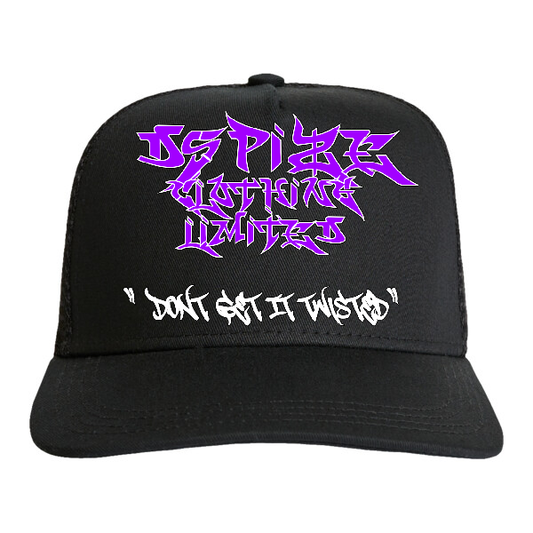 DCL Purple Bombing Trucker Hat