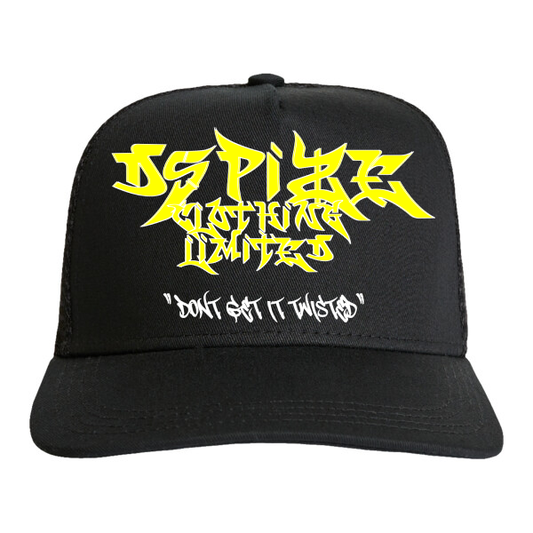 DCL Yellow Bombing Trucker Hat