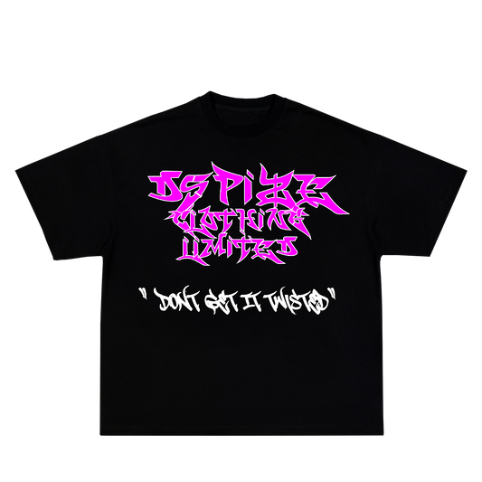DCL Pink Bombing DGIT Black Tshirt