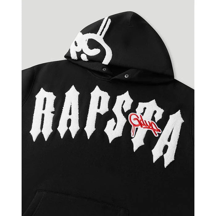 Geedup Handstyle x Irongate Arch Hoodie Black / White