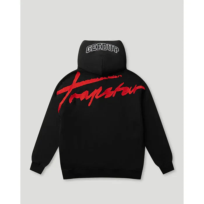 Geedup Team Logo x Trapstar Signature Jacket Black / White / Red