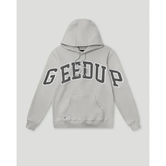 Geedup Team Logo Hoodie (Grey Monogram)