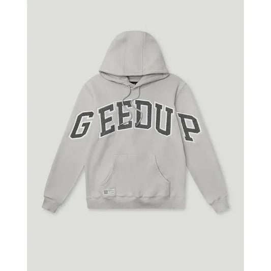 Geedup Team Logo Hoodie (Grey Monogram)