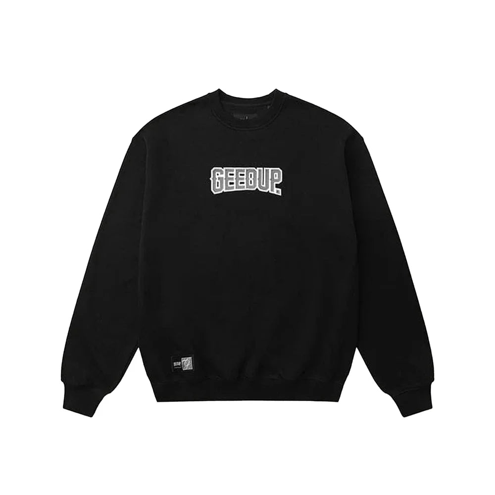Geedup Core Logo Crewneck 'Black / Grey' (2025)