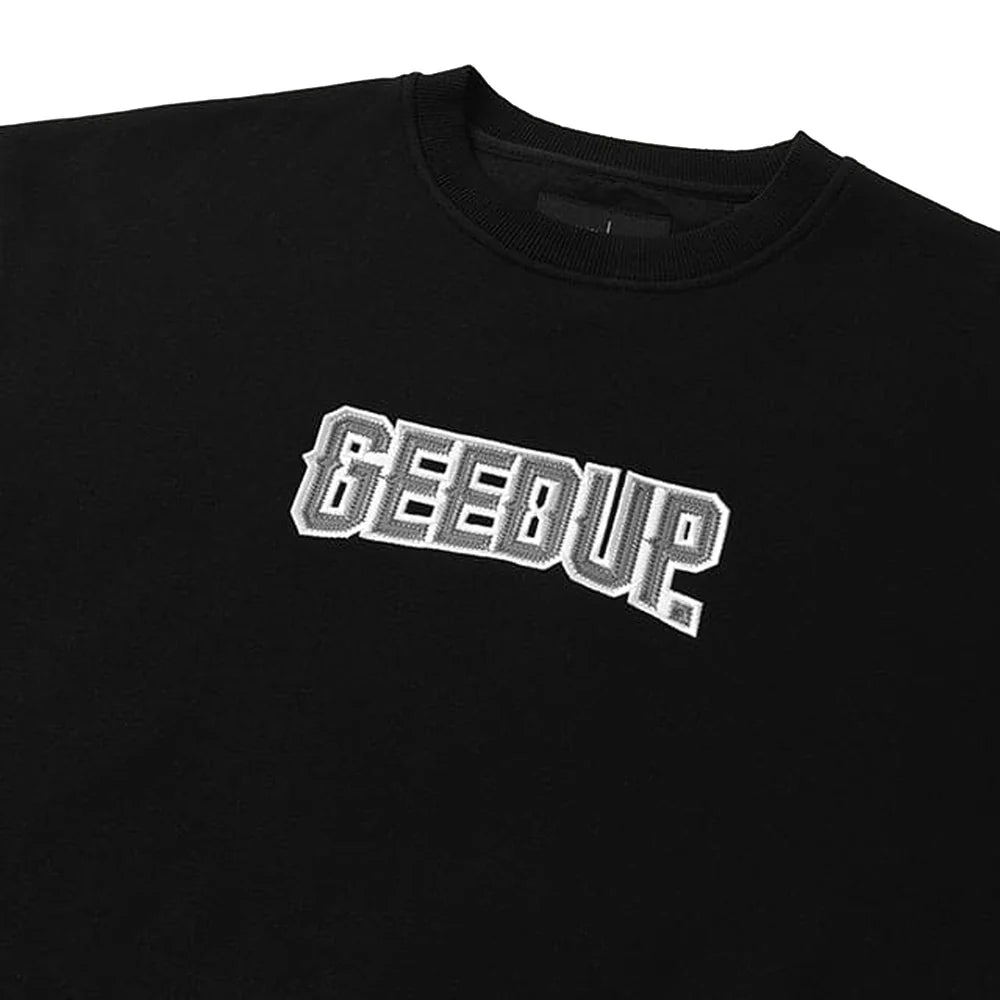 Geedup Core Logo Crewneck 'Black / Grey' (2025)