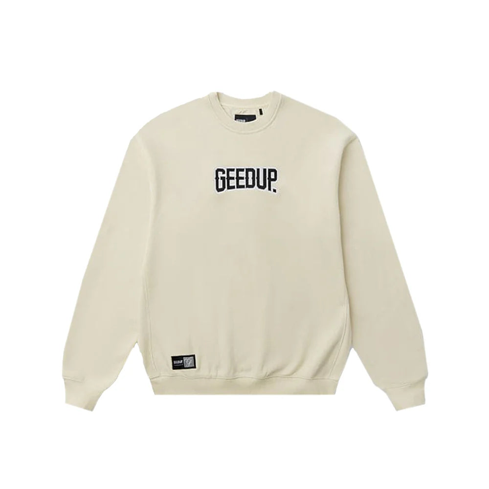 Geedup Core Logo Crewneck 'Cream / Navy' (2025)