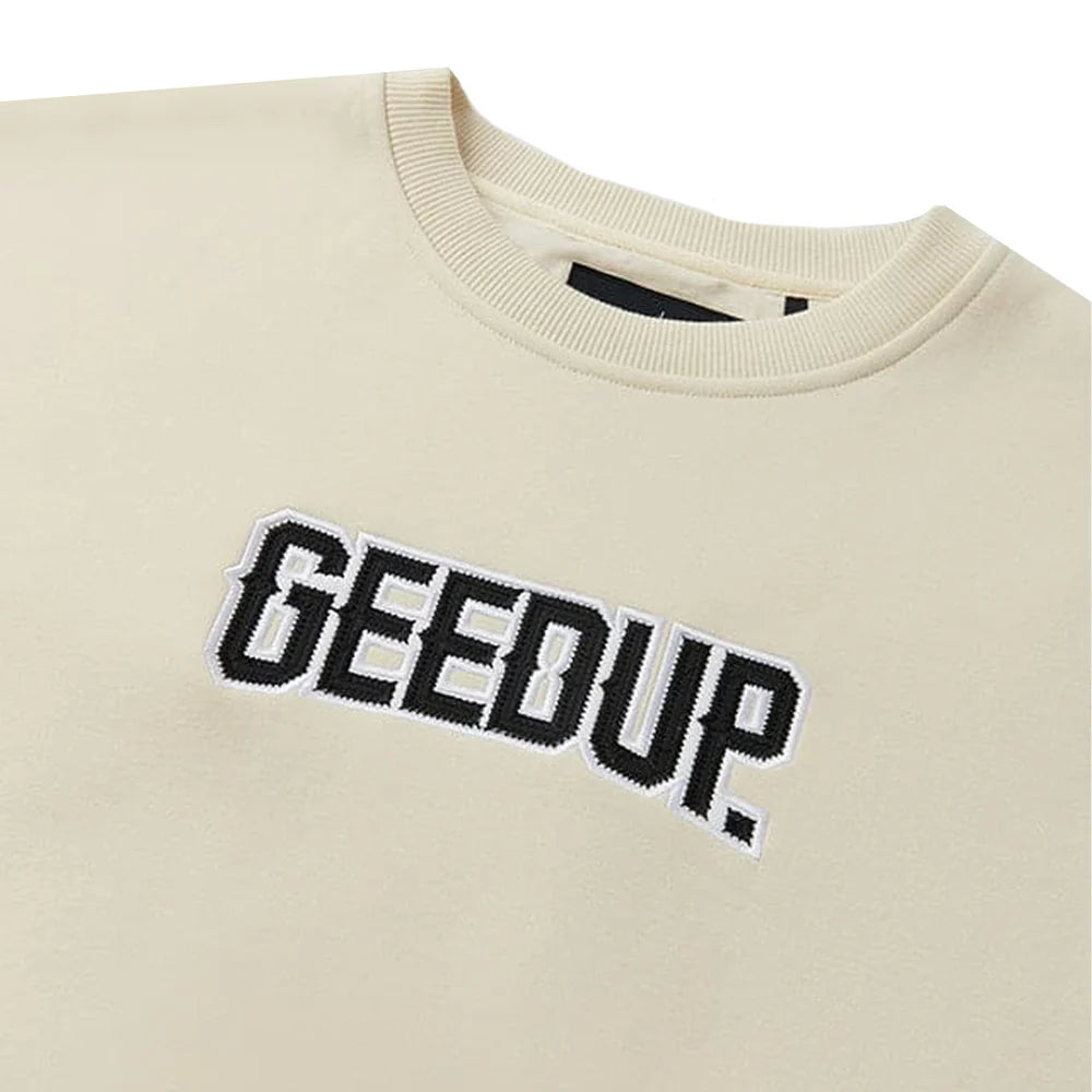 Geedup Core Logo Crewneck 'Cream / Navy' (2025)
