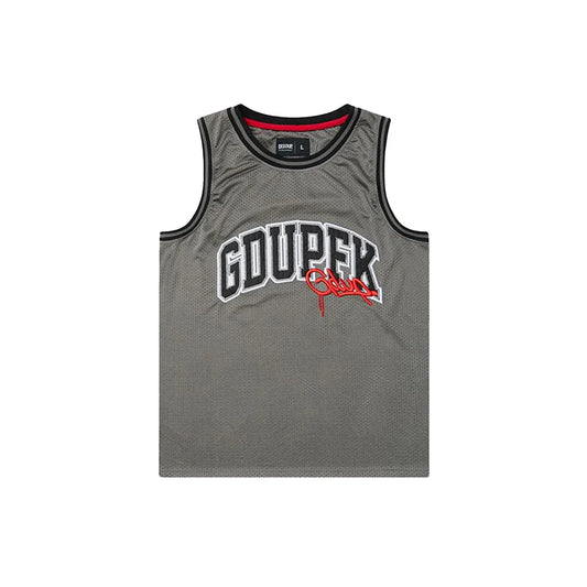 Geedup GDUPFK Basketball Jersey 'Grey / Red' (2025)