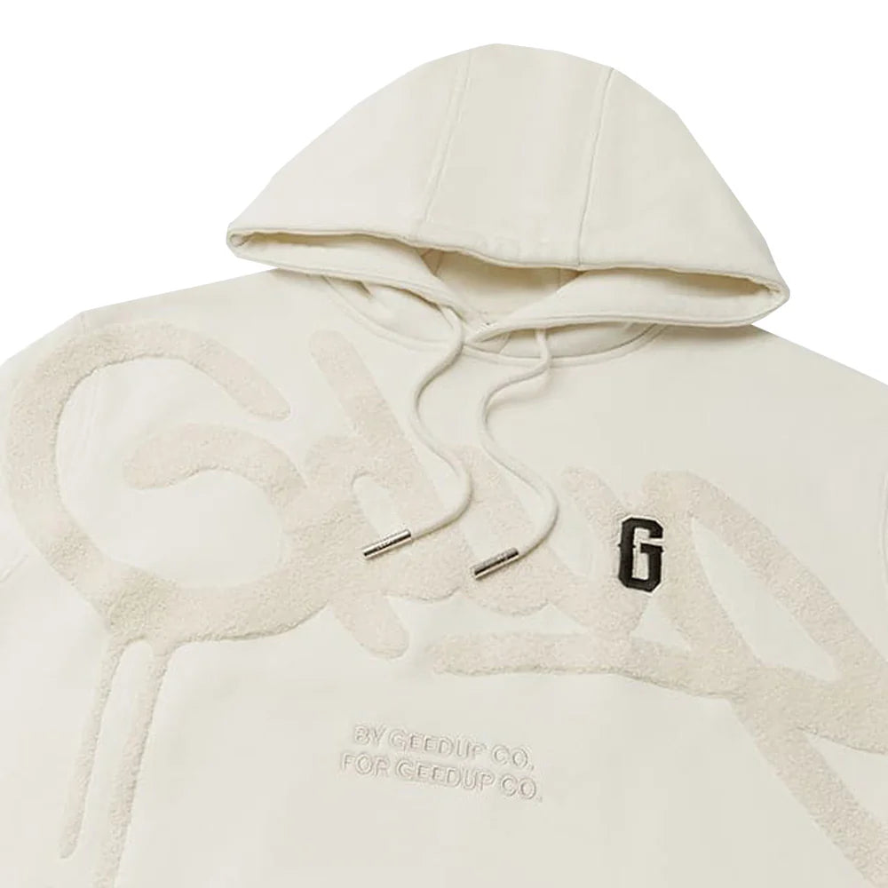 Geedup Handstyle G Hoodie 'Butter Cream' (2025)
