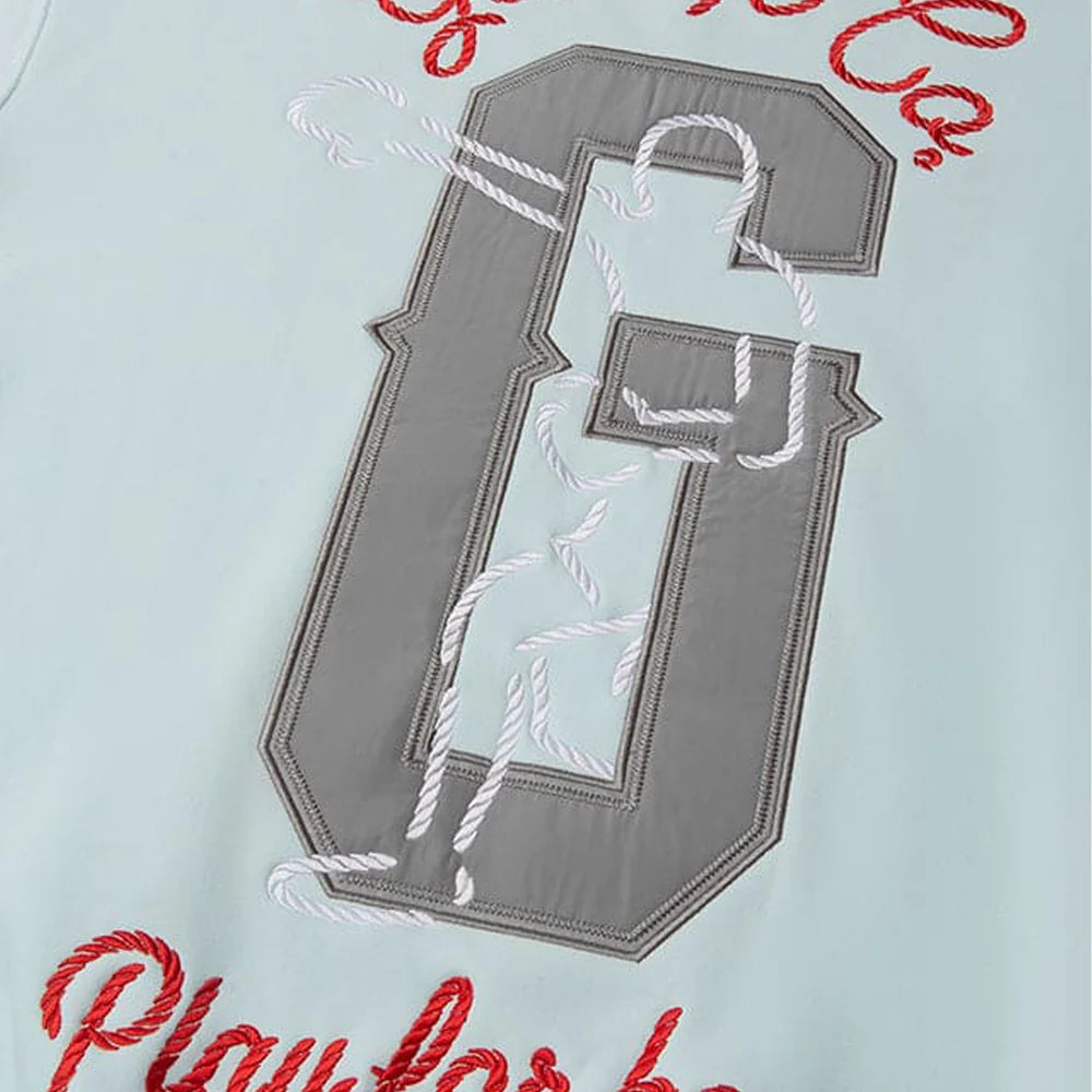 Geedup PFK Boxer Crewneck 'Cool Blue / Red' (2025)