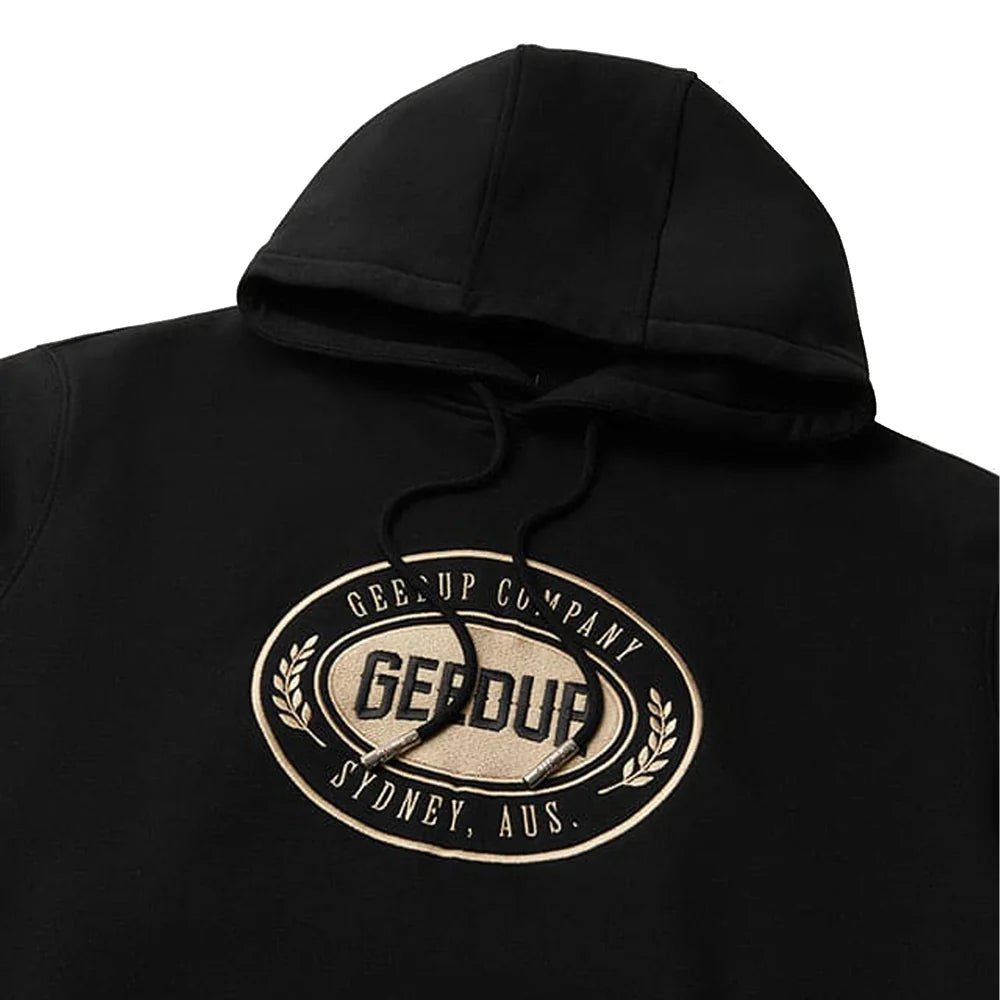 Geedup PFK Company Hoodie 'Black / Red / Cream' (2025)