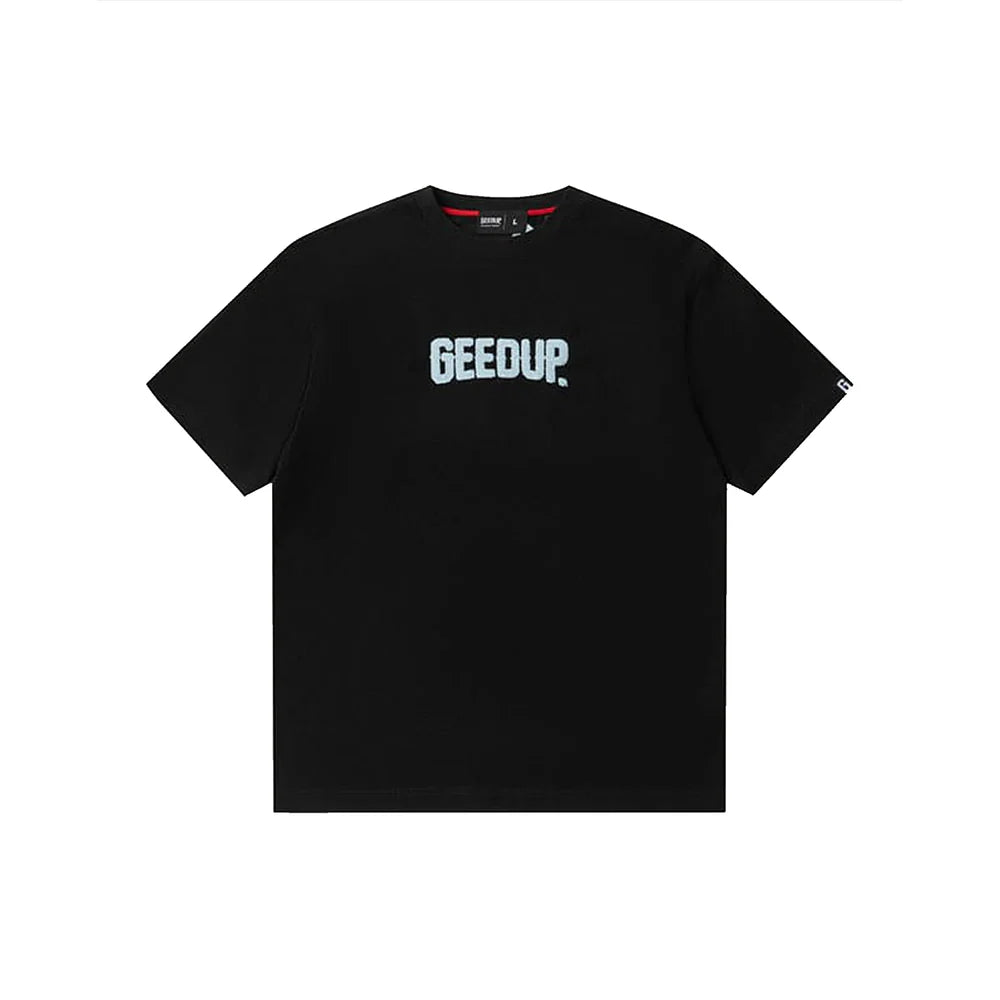 Geedup PFK Script T-Shirt 'Black / Blue' (2025)