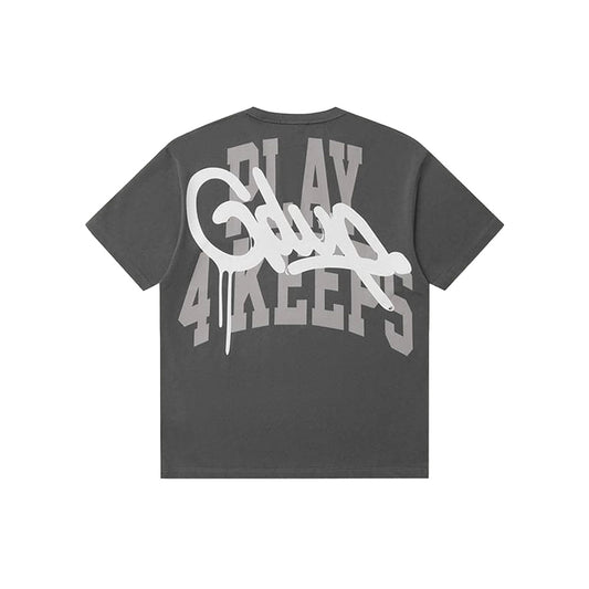 Geedup Play 4 Keeps T-Shirt 'Charcoal / White' (2025)