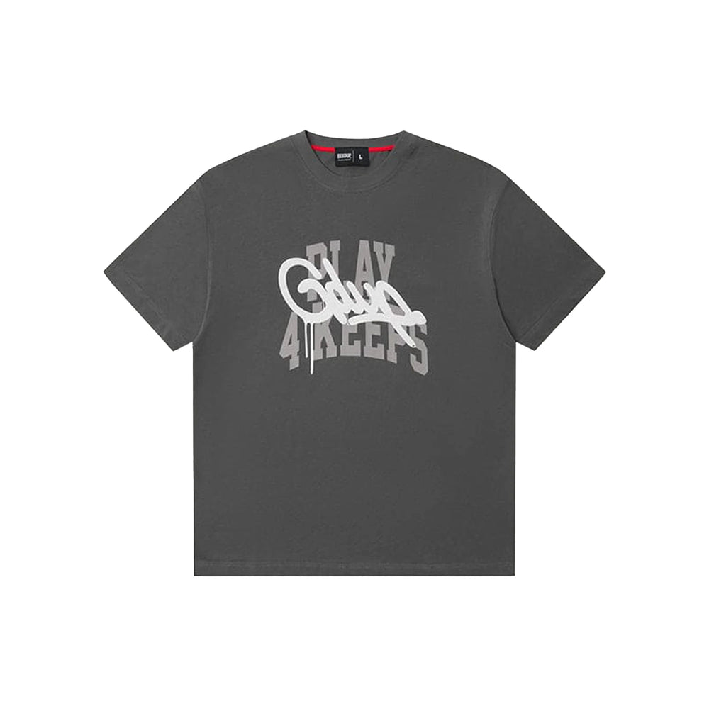 Geedup Play 4 Keeps T-Shirt 'Charcoal / White' (2025)