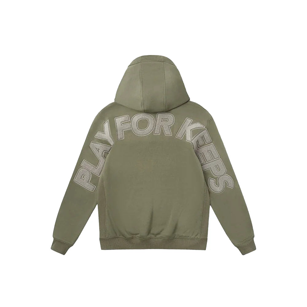 Geedup Play For Keeps Hoodie 'Olive Tonal' (2025)
