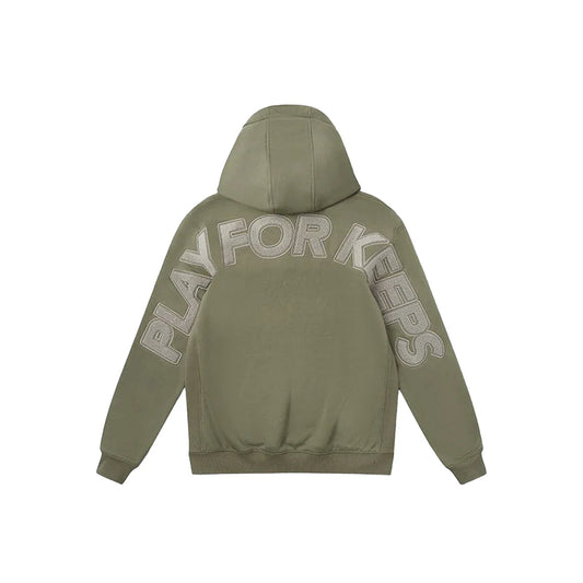 Geedup Play For Keeps Hoodie 'Olive Tonal' (2025)