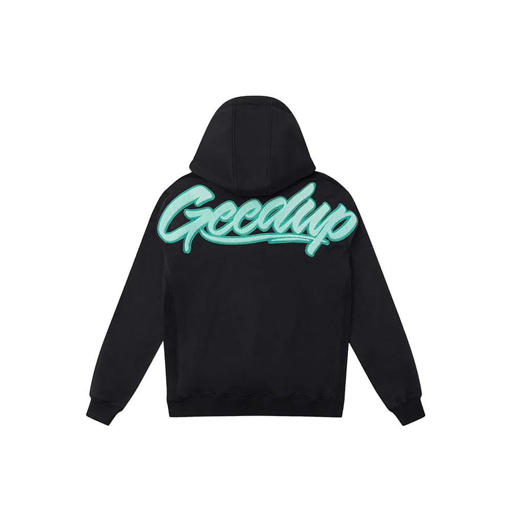 Geedup Script Hoodie 'Navy / Teal' (2025)