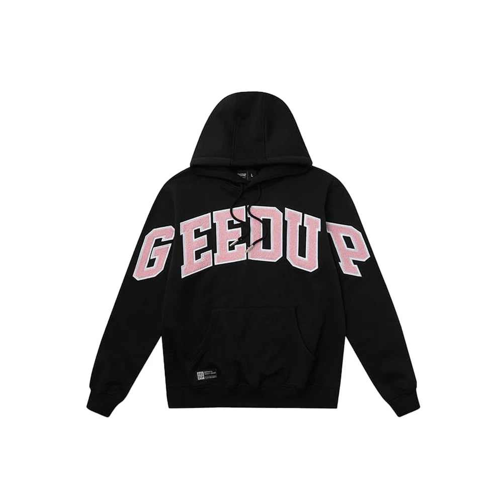 Geedup Team Logo Hoodie 'Black / Dusty Pink' (2025)