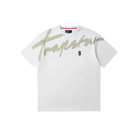 Geedup G x Trapstar Signature T-Shirt 'White' (2025)
