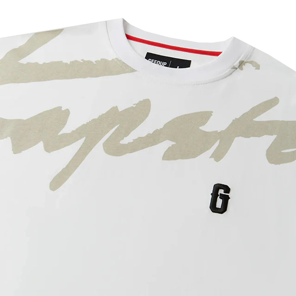 Geedup G x Trapstar Signature T-Shirt 'White' (2025)