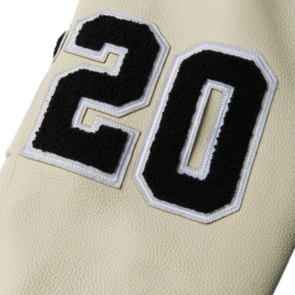 Geedup x Trapstar Letterman Jacket 'Black / White / Grey' [Complex Exclusive] (2025)