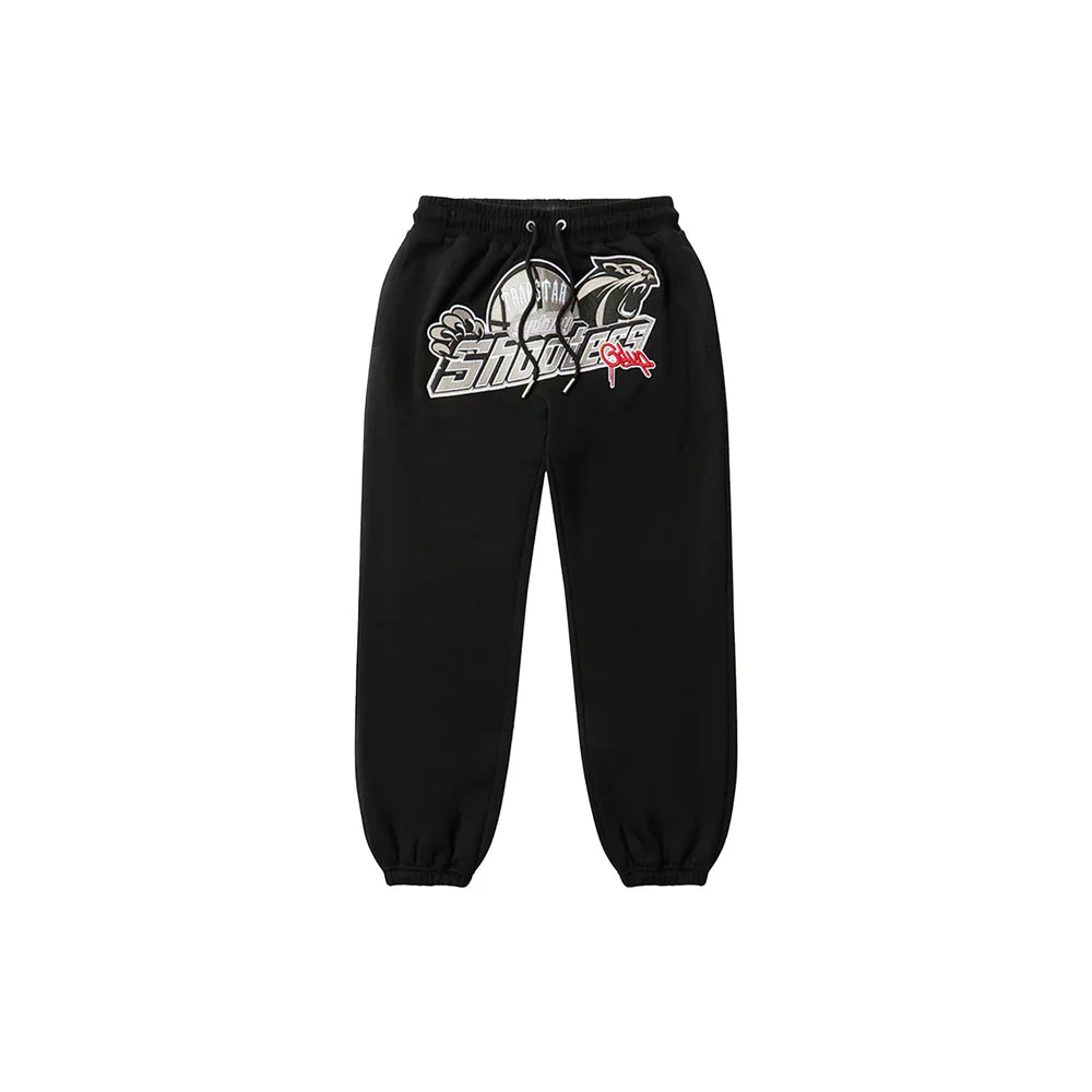 Geedup x Trapstar Sydney Shooters Trackpants 'Black / Red' (2025)