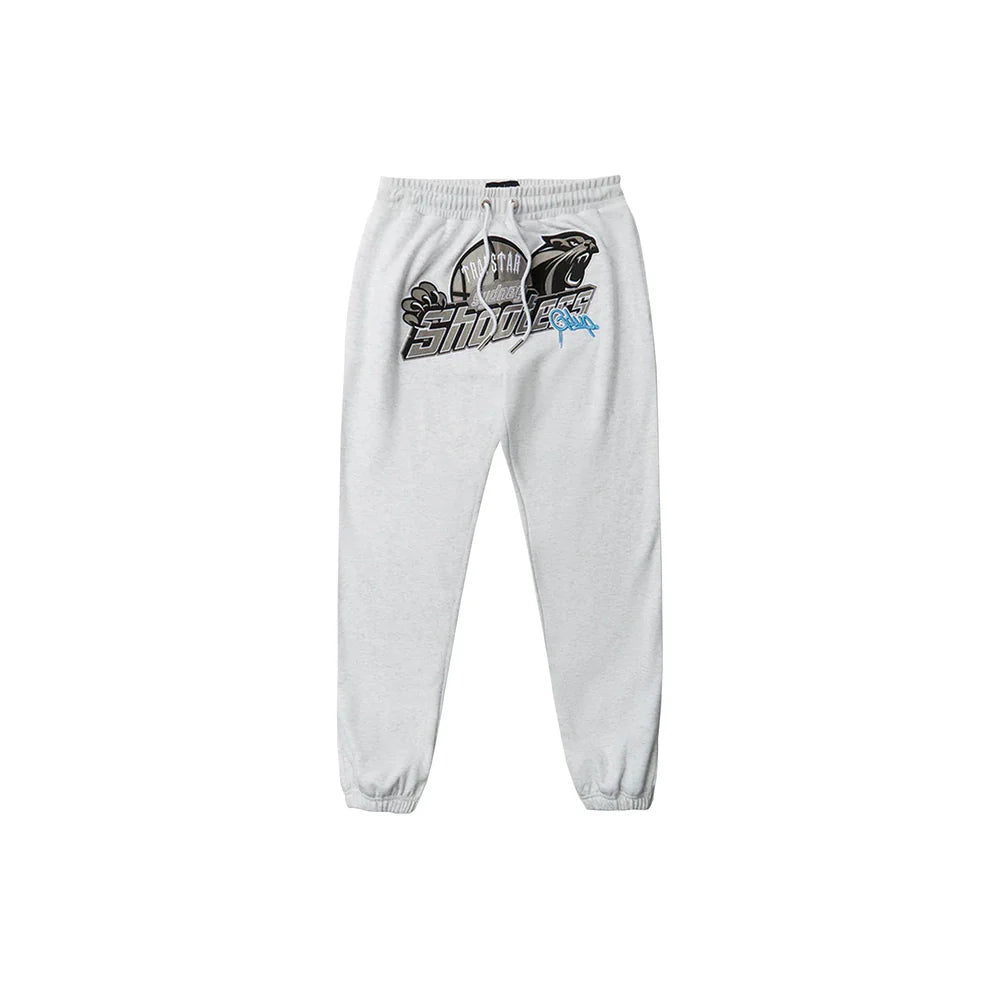 Geedup x Trapstar Sydney Shooters Trackpants 'White Marle / Blue' (2025)